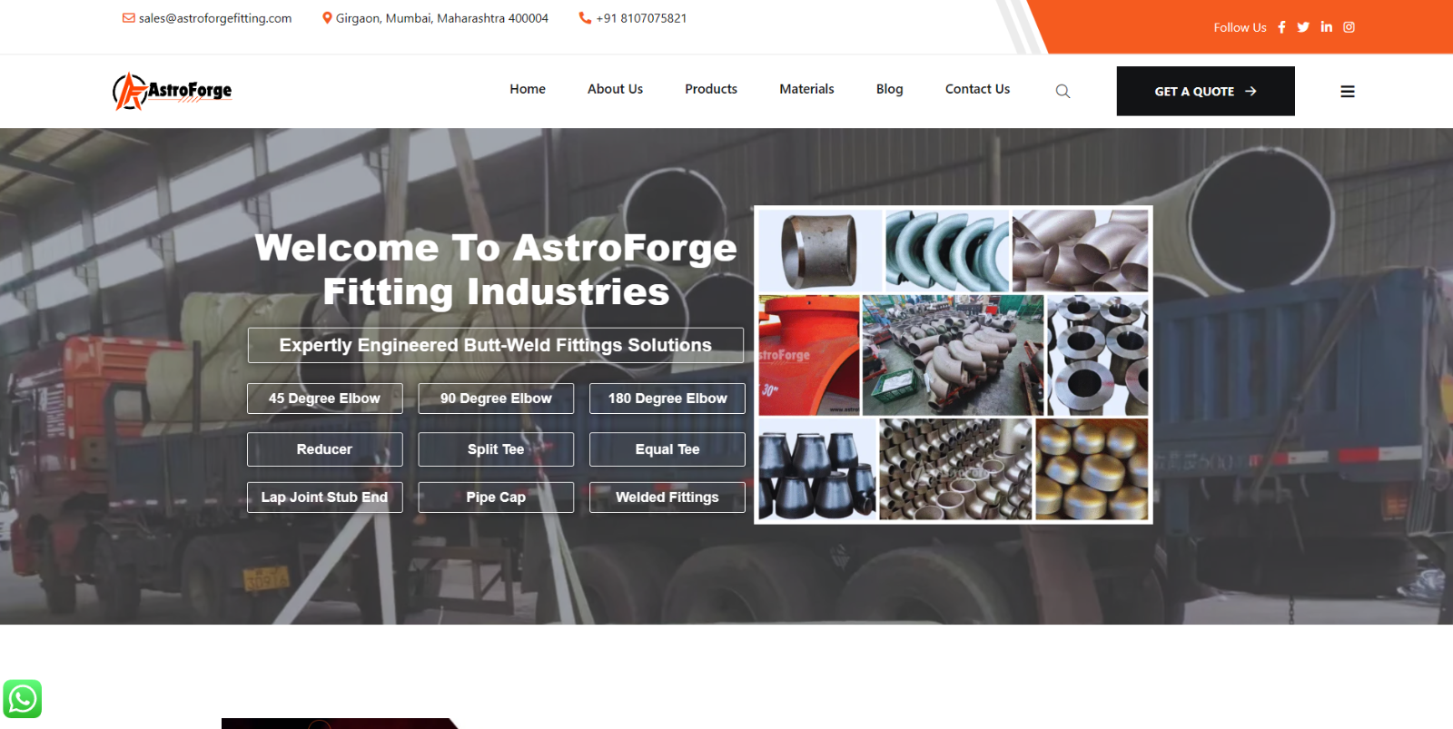 AstroForge Fittings, Mumbai